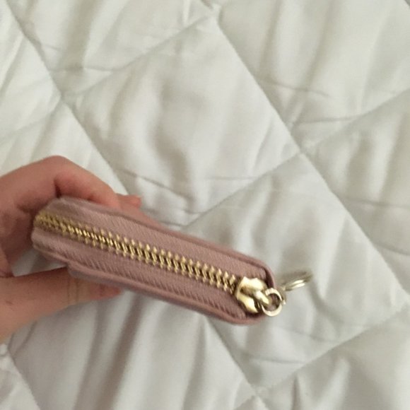 kate spade pink Hartley Lane Cassidy Letter Initial Wallet M nwot - Picture 10 of 13